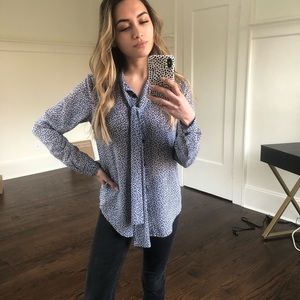 Michael Kors floral blouse